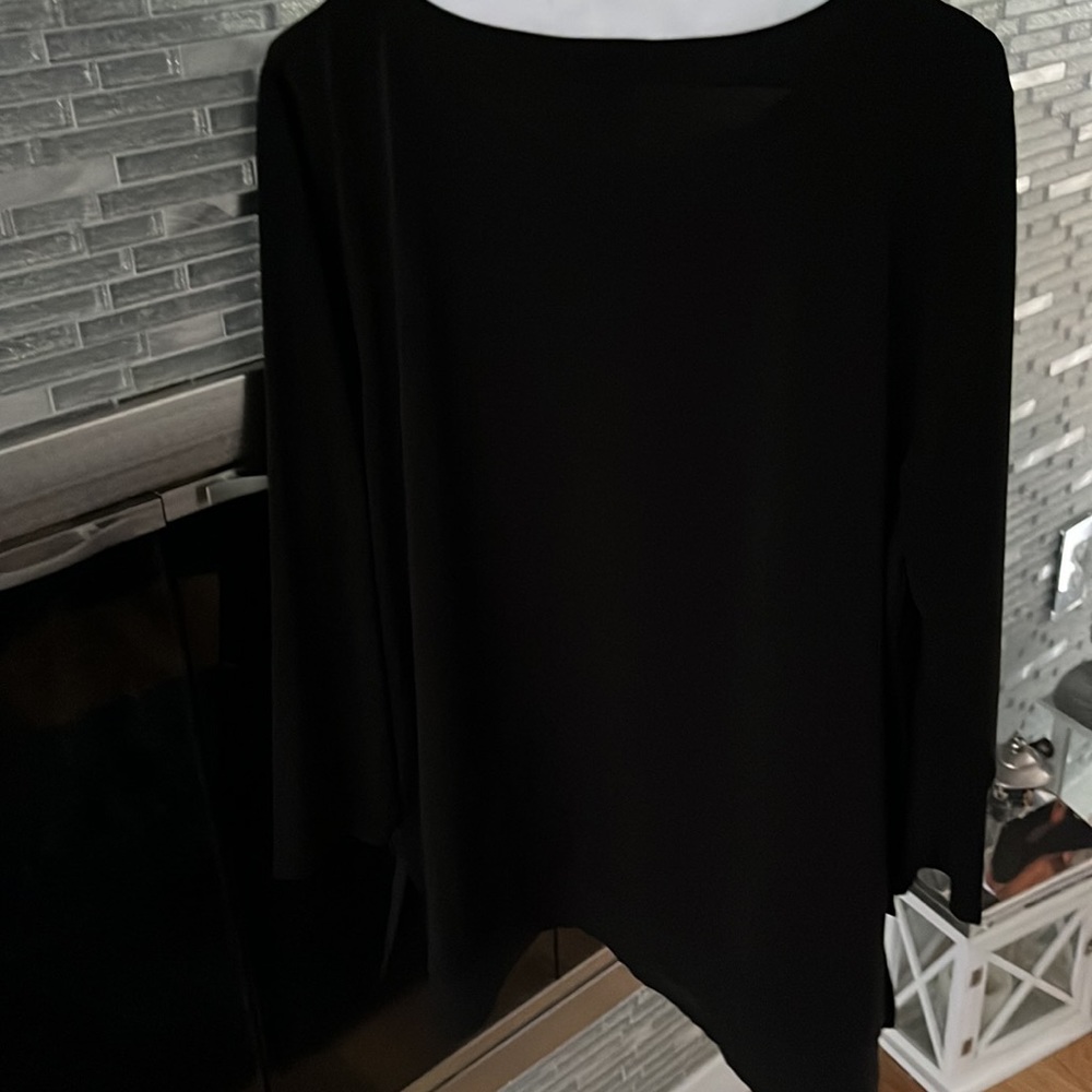 NWT Calvin Klein Black 3/4 sleeve Size XL - Picture 5 of 6